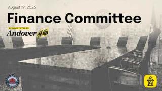 Embedded thumbnail for Finance Committee - 08.19.2026